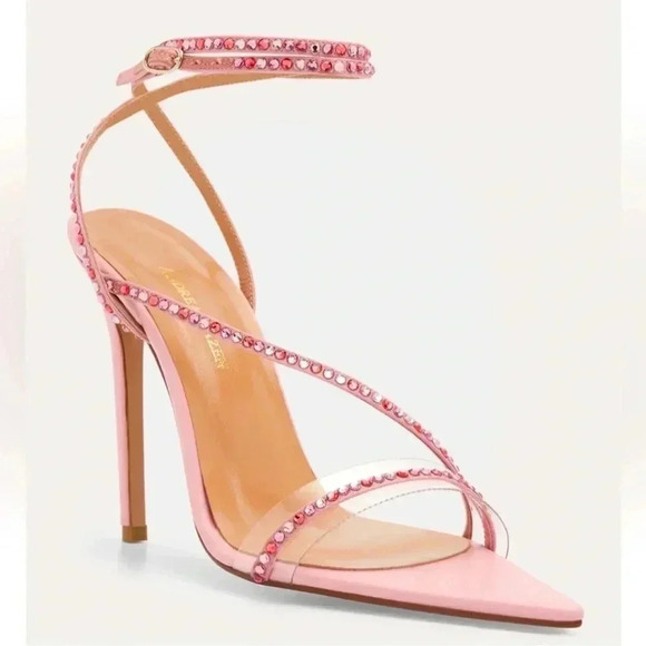 ANDREA WAZEN
Dassy 105 Crystal-embellished Sandals in PVC - Picture 3 of 8